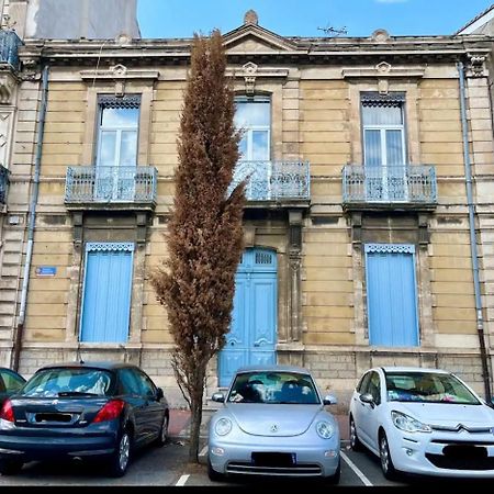 Appartement Du Forum,La Gare, 50 M2 , Climatisation, Garage, Cour Narbonne Bagian luar foto