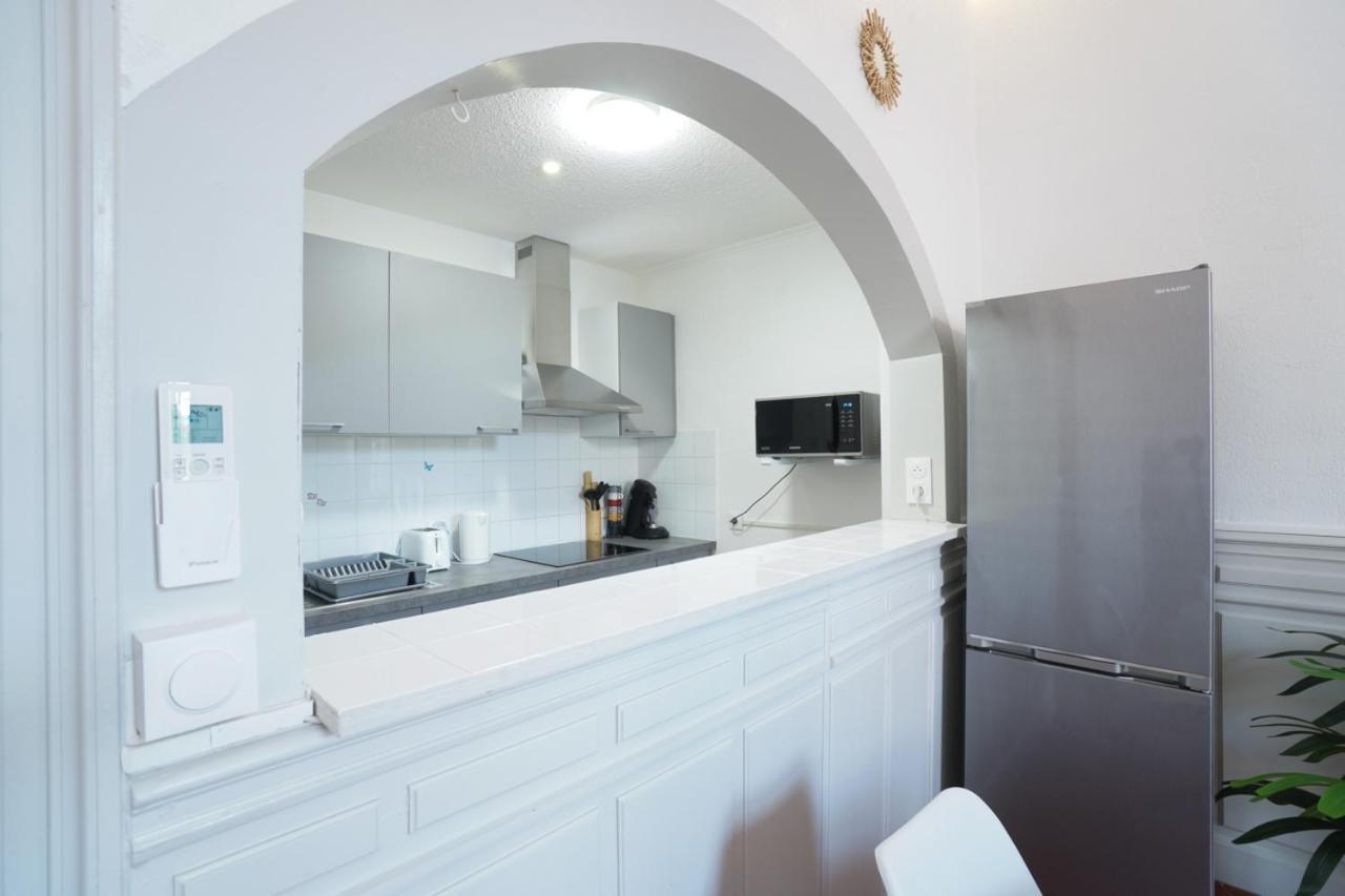 Appartement Du Forum,La Gare, 50 M2 , Climatisation, Garage, Cour Narbonne Bagian luar foto