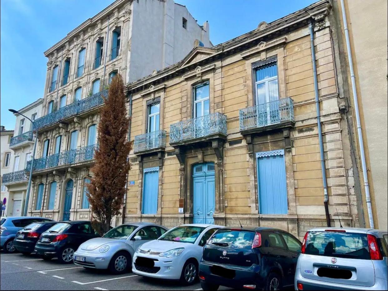 Appartement Du Forum,La Gare, 50 M2 , Climatisation, Garage, Cour Narbonne Bagian luar foto